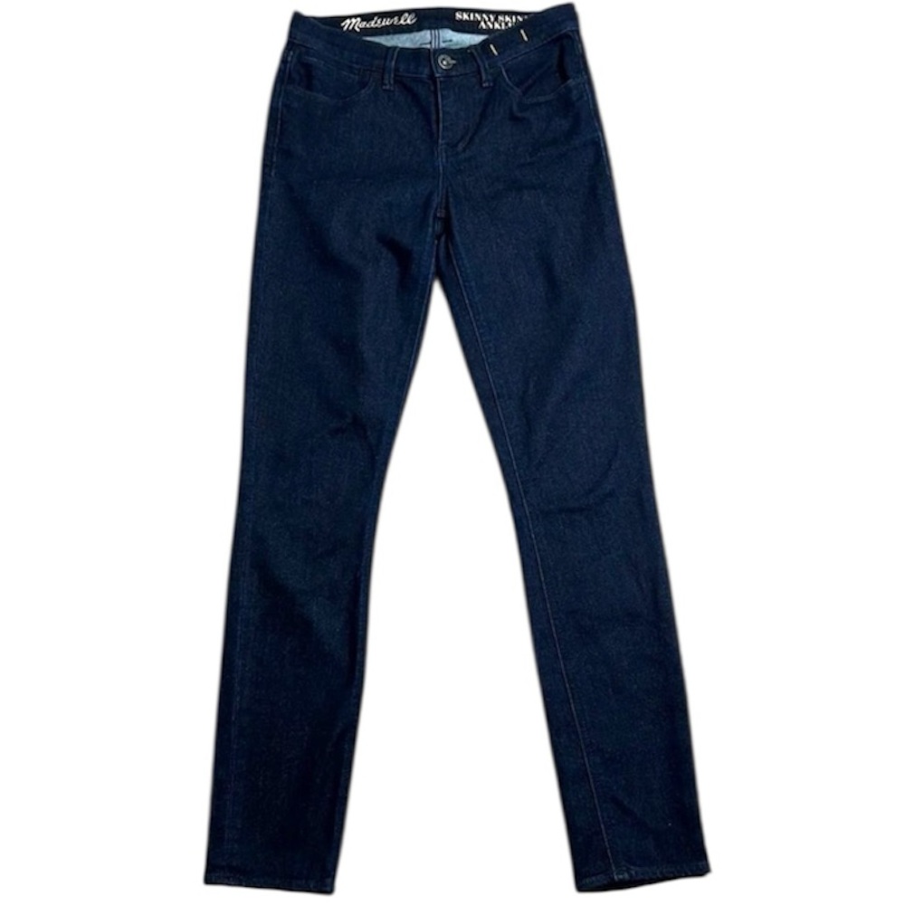 Madewell Skinny Skinny Ankle Jeans Women’s Size 25 Dark Wash Stretch Denim